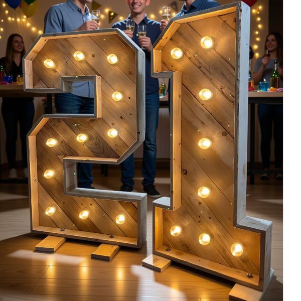 Lichtcijfers en lichtletters huren Zoetermeer