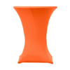 Stretch statafelrok oranje