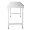De Verhuurcentrale - RVS werktafel huren