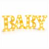 Baby led licht letters huren Zoetermeer - De Verhuurcentrale babyshower