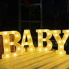 Baby led licht letters huren Zoetermeer - De Verhuurcentrale babyshower