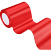 Rood lint satijn 10 cm breed, per meter