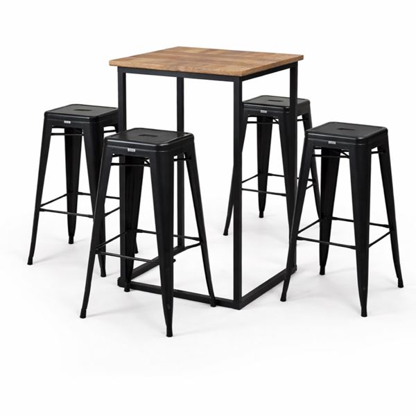 Stoere statafel set industrieel huren Zoetermeer Stoere statafel set huren Zoetermeer