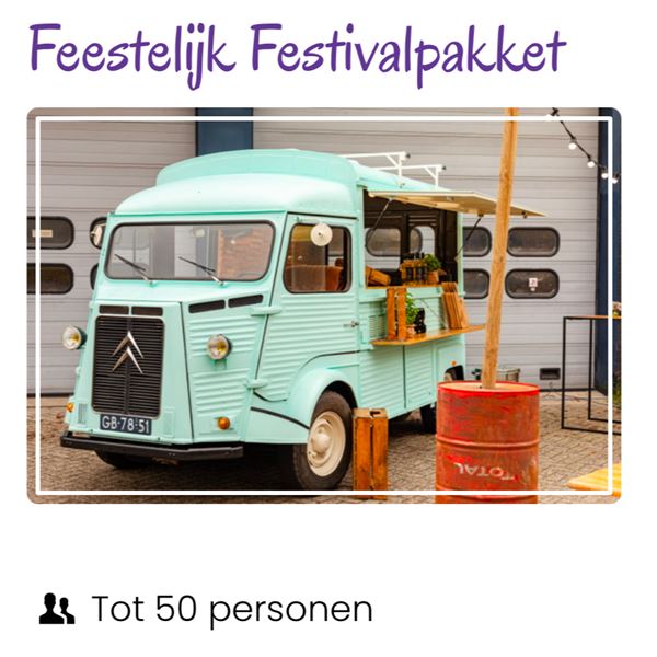 HY Mint Foodtruck bij Feestelijk foodtruckfestivalpakket invl. meubilair - De Verhuurcentrale Zoetermeer HY Mint Foodtruck bij Feestelijk foodtruckfestivalpakket invl. meubilair - De Verhuurcentrale Zoetermeer