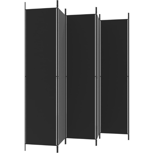 De Verhuurcentrale - Kamerscherm zwart huren