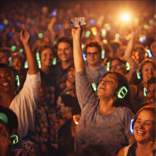 Silent disco headphones set huren Zoetermeer Silent disco headphones set huren